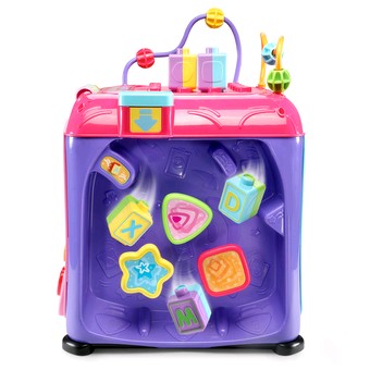 Ultimate Alphabet Activity Cube™ (Pink)